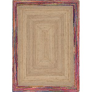 Unique Loom 9' x 12' Braided Jute Rug