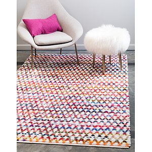 8' x 10' Braided Chindi Rug