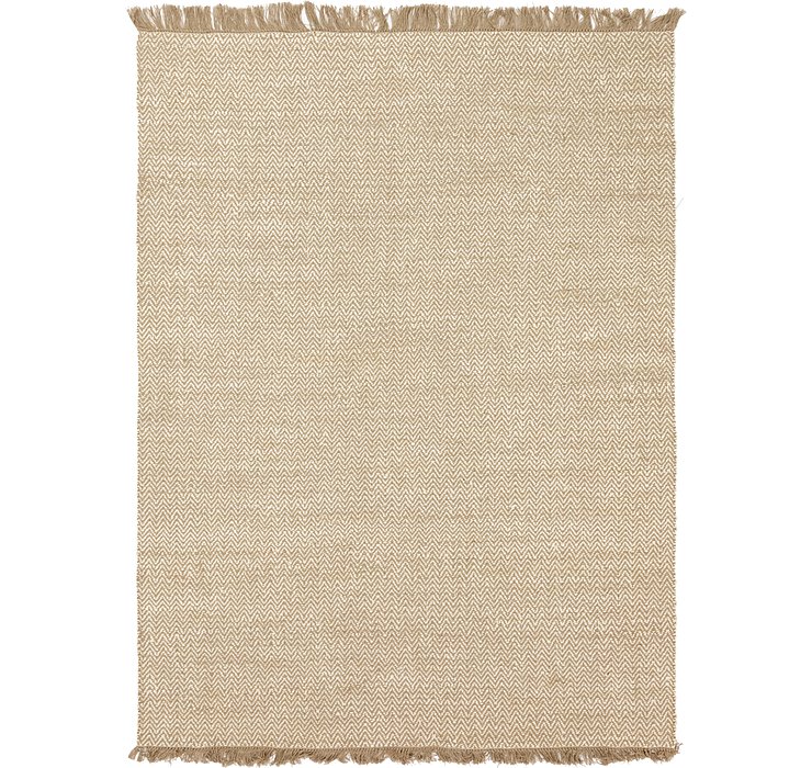 9' x 12' Braided Jute Rug