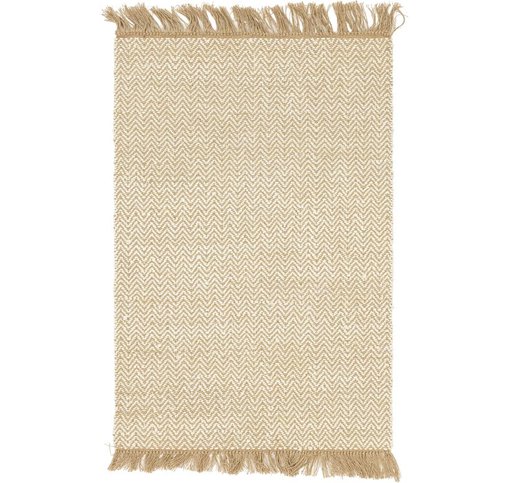 4' x 6' Braided Jute Rug