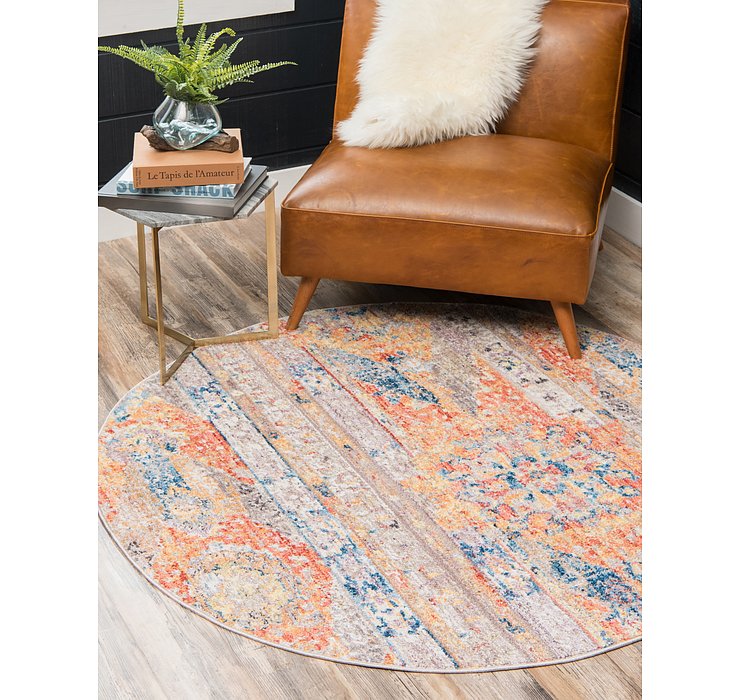 5' x 5' Vega Round Rug