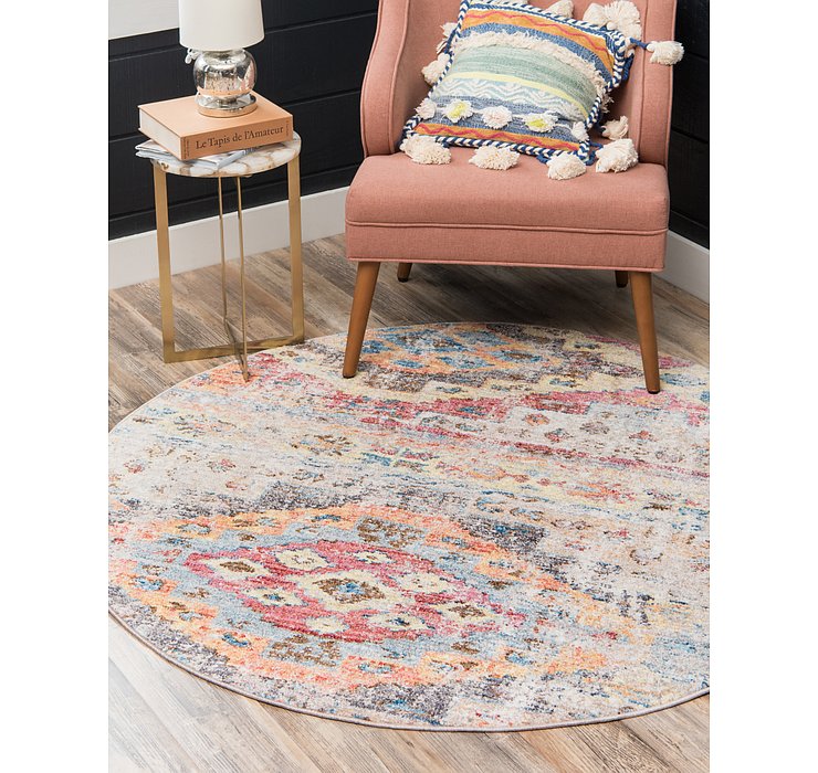 3' 3 x 3' 3 Vega Round Rug