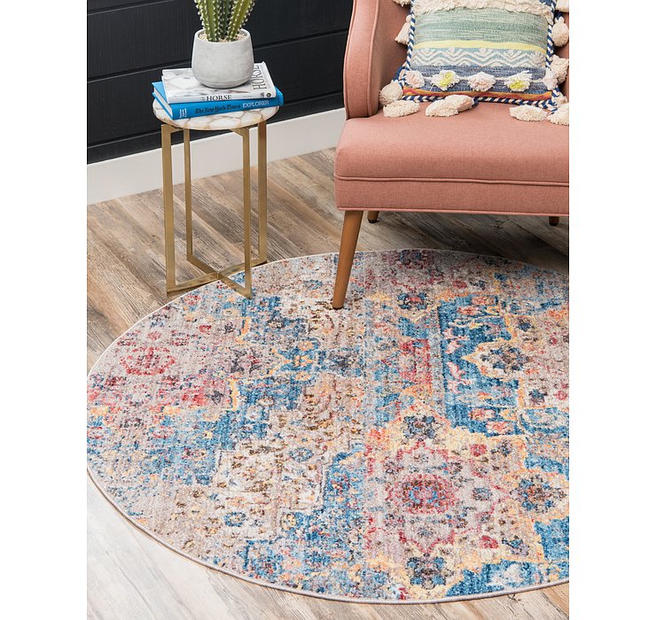 5' x 5' Vega Round Rug
