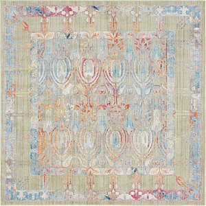 Unique Loom 8' x 8' Brighton Square Rug