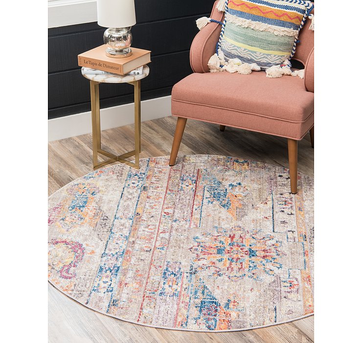 5' x 5' Vega Round Rug