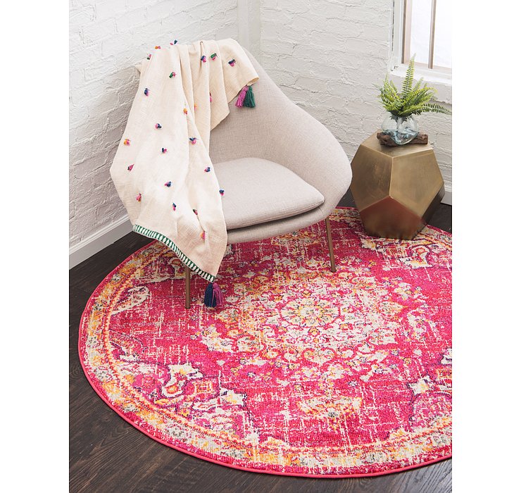 6' x 6' Carrington Round Rug