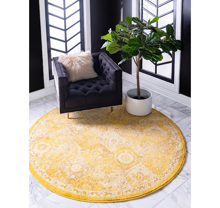 6' x 6' Carrington Round Rug