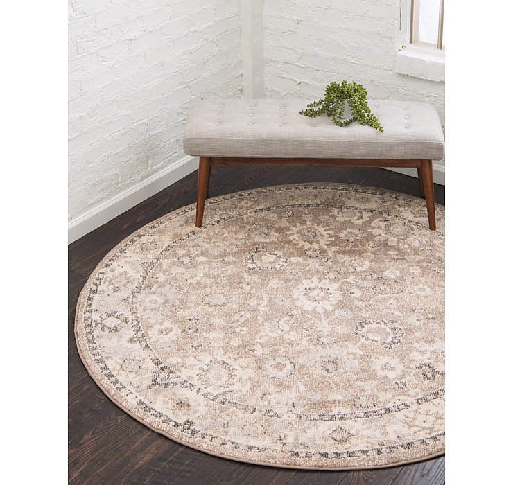 183cm x 183cm Carrington Round Rug