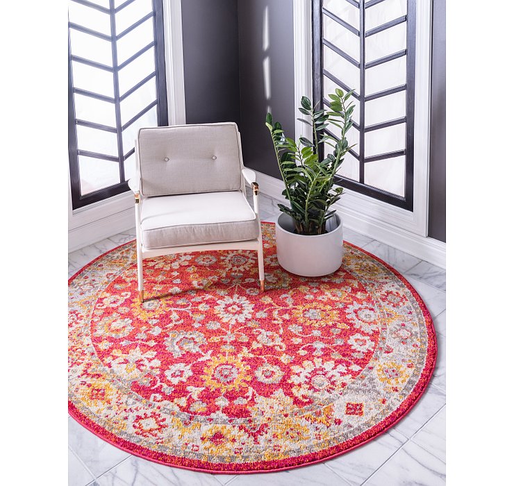 6' x 6' Carrington Round Rug
