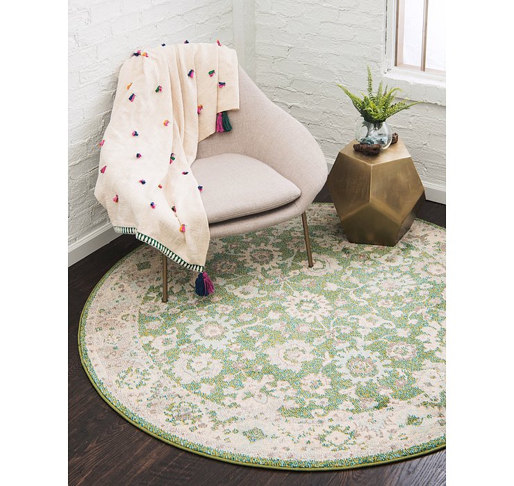 6' x 6' Carrington Round Rug