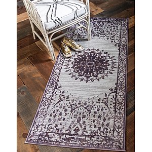 Unique Loom 2' 7 x 6' Aberdeen Runner Rug