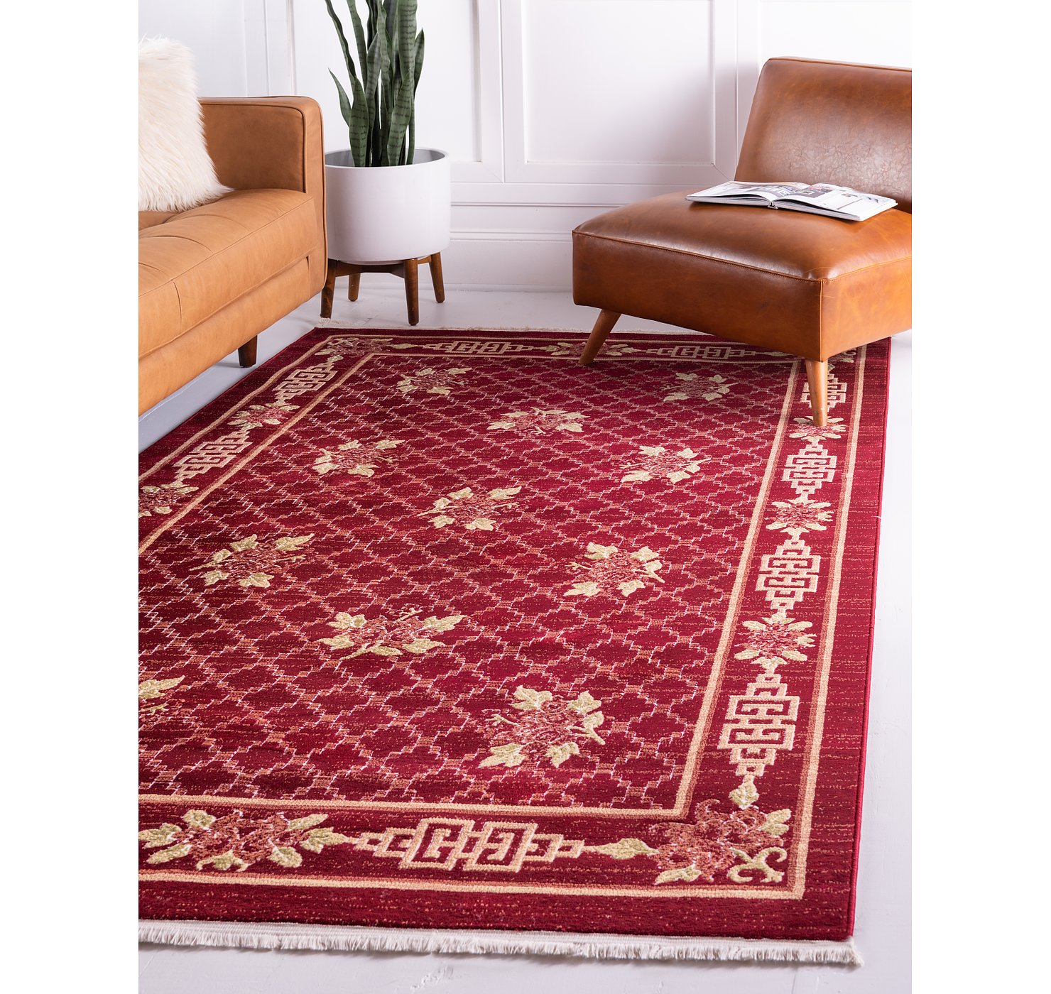 8x10 Red Classic Rugs | eSaleRugs