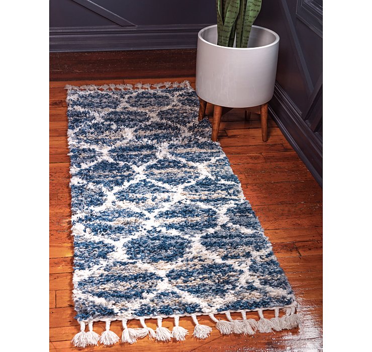 2' 2 x 6' Athena Shag Runner Rug