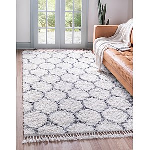 Unique Loom 9' x 12' Lagom Shag Rug