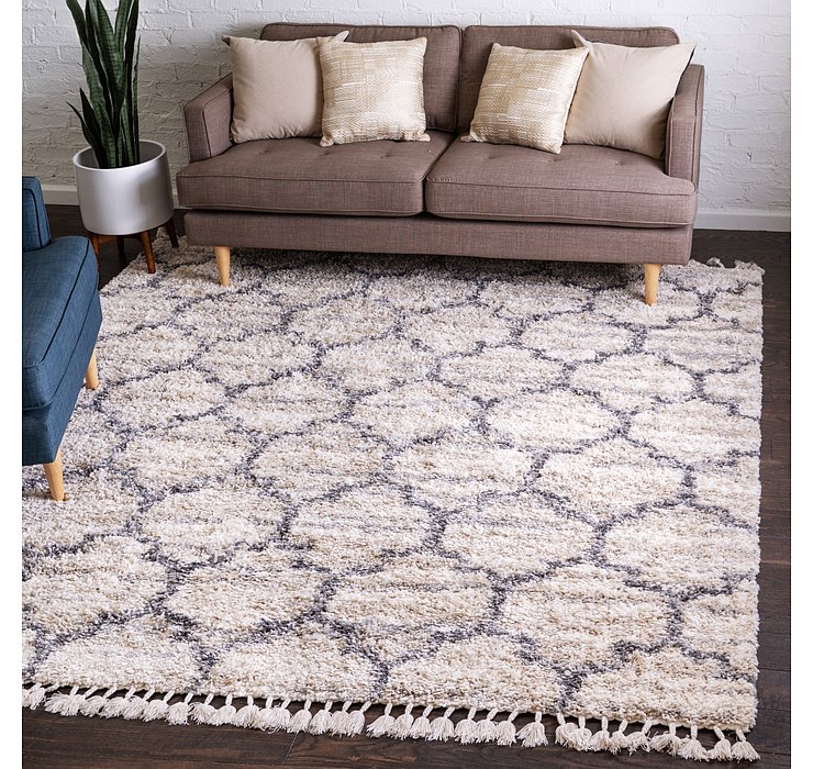8' x 8' Lagom Shag Square Rug
