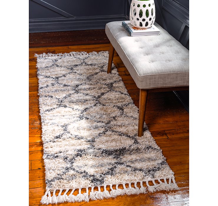 2' 7 x 8' 2 Athena Shag Runner Rug