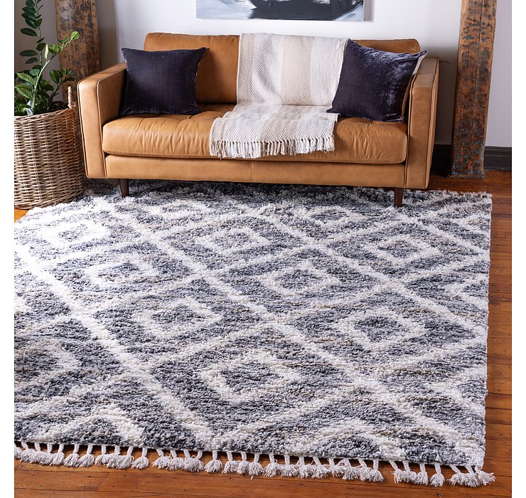 8' x 8' Lagom Shag Square Rug