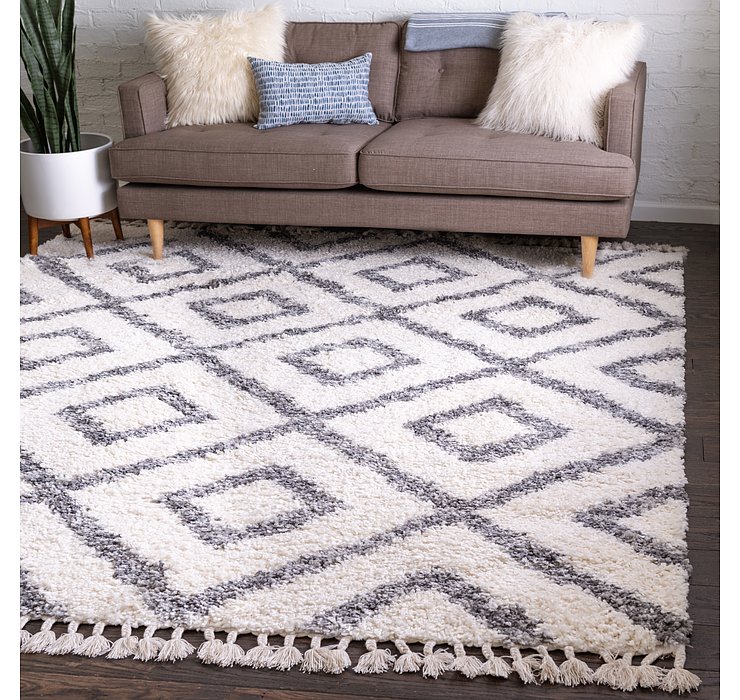 8' x 8' Lagom Shag Square Rug