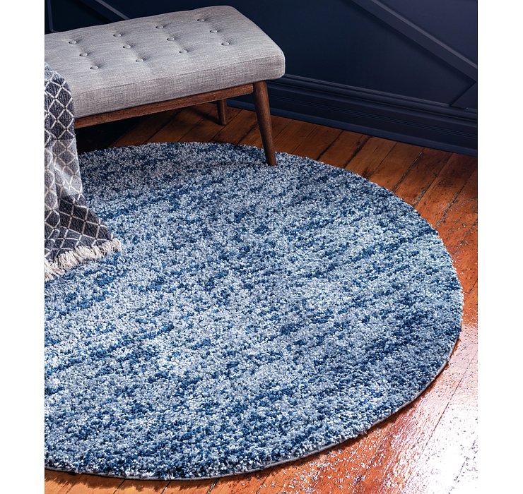 5' x 5' Lagom Shag Round Rug
