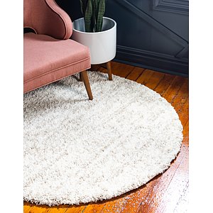 5' x 5' Lagom Shag Round Rug