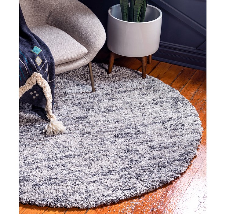 3' 3 x 3' 3 Athena Shag Round Rug