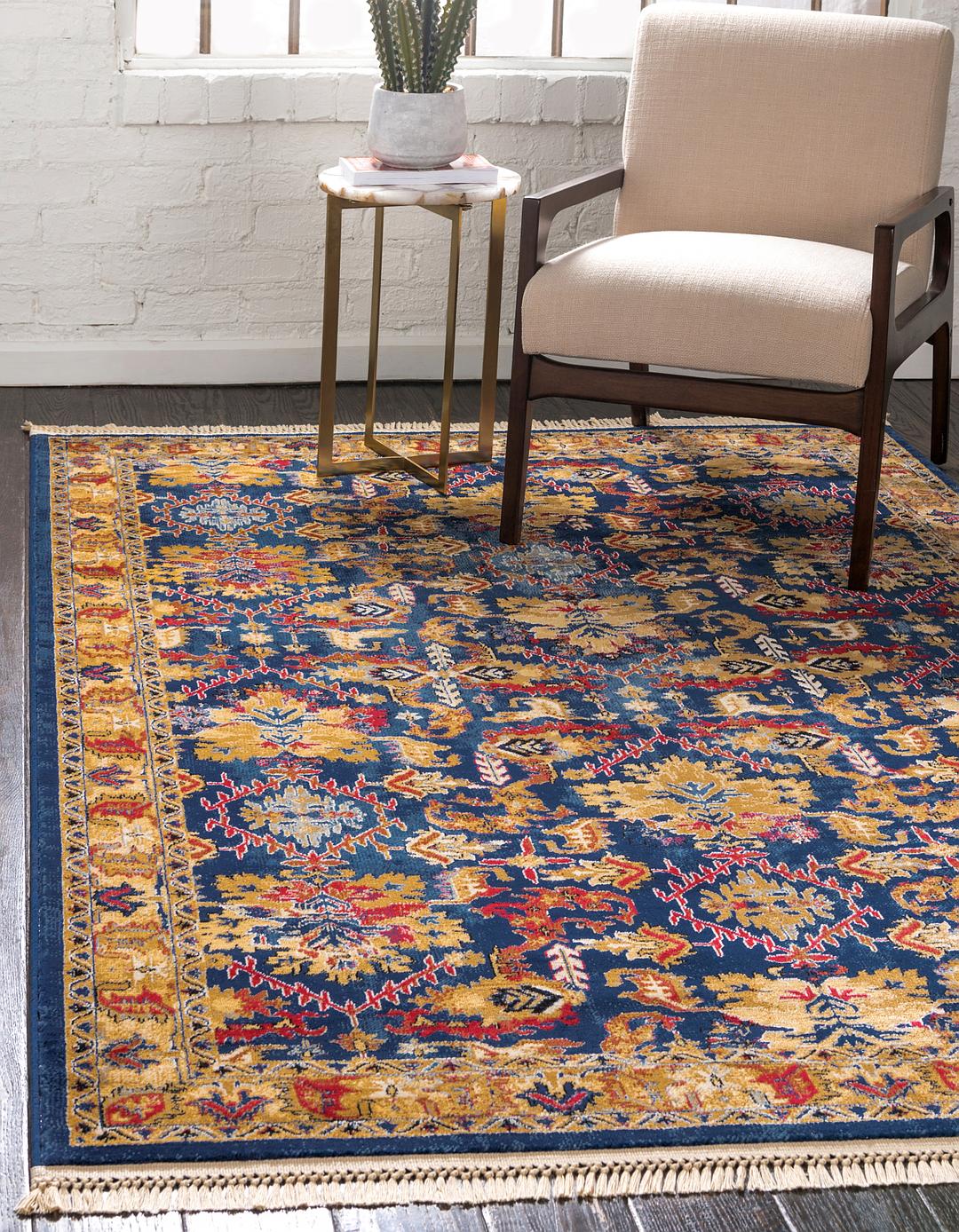 Blue 6 X 9 Georgetown Rug Area Rugs Erugs Main Image Of Rug