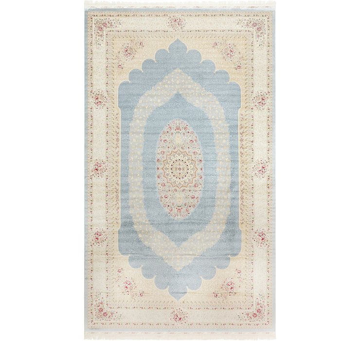 9' 10 x 16' 5 Qom Bamboo Silk Rug