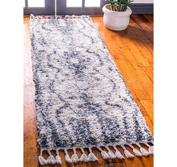 2' 2 x 6' Lagom Shag Runner Rug