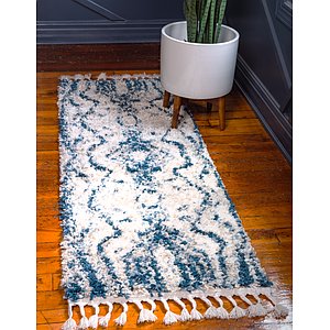 2' 2 x 6' Lagom Shag Runner Rug