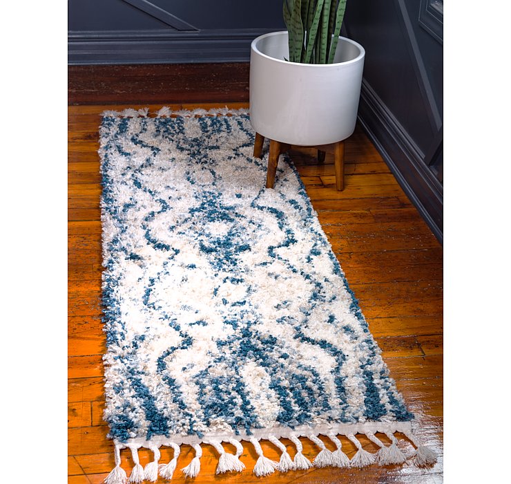2' 2 x 6' Athena Shag Runner Rug