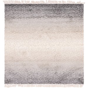 Unique Loom 8' x 8' Lagom Shag Square Rug