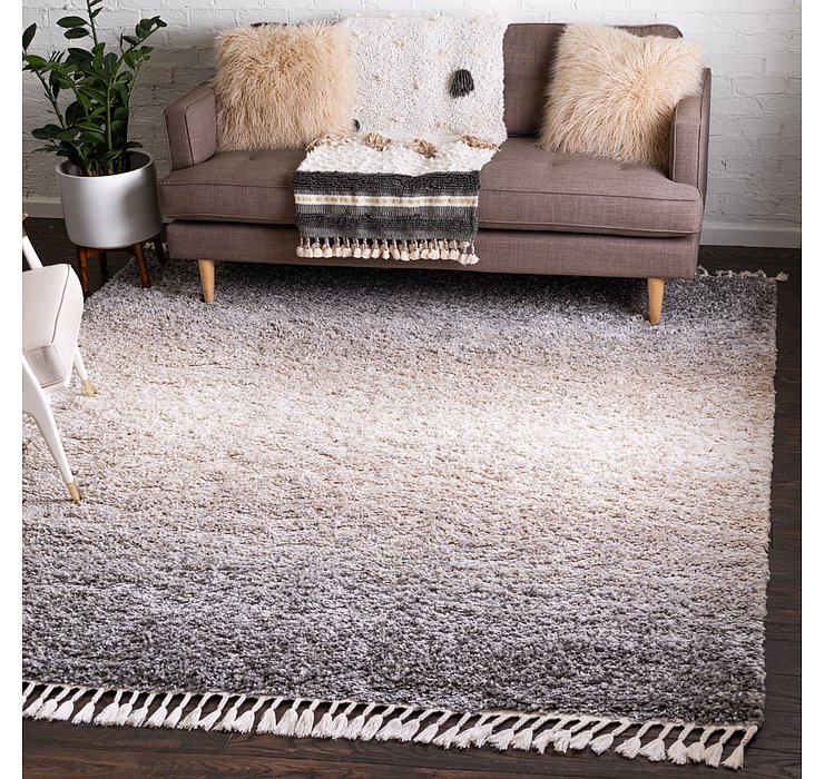 8' x 8' Lagom Shag Square Rug