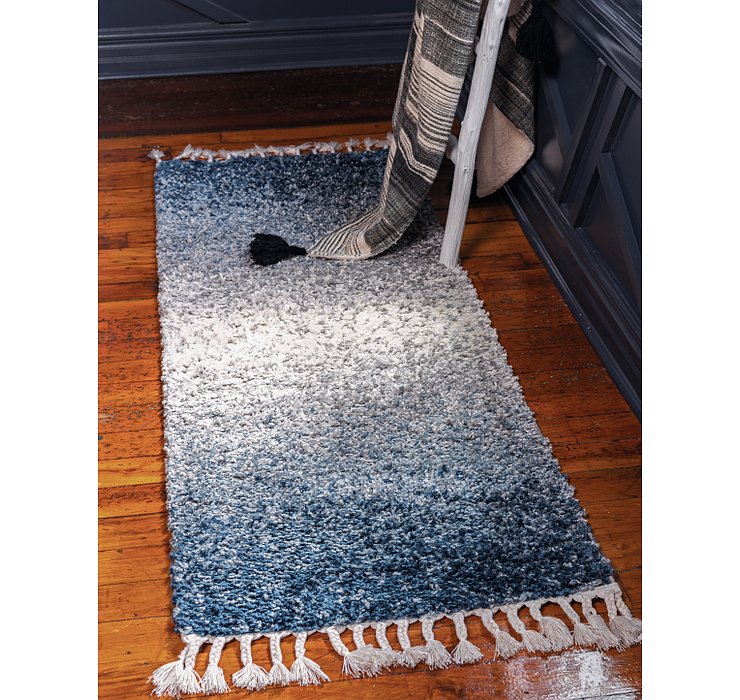 2' 2 x 6' Lagom Shag Runner Rug