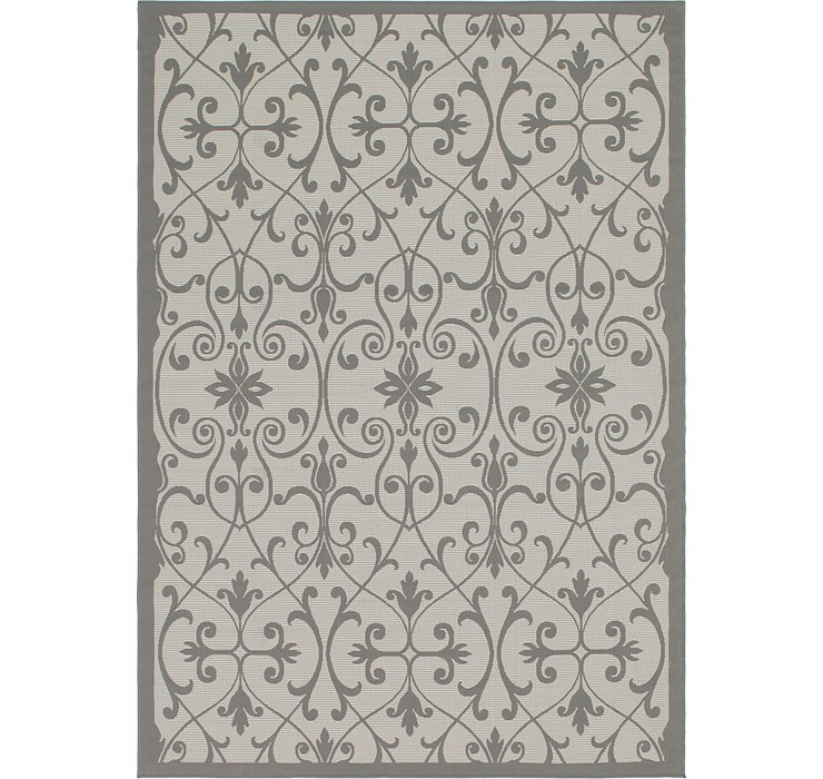 8' x 11' 4 Outdoor Botanical Rug