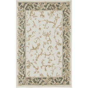 Unique Loom 4' x 6' Outdoor Botanical Rug
