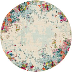 Unique Loom 6' x 6' Chromatic Round Rug