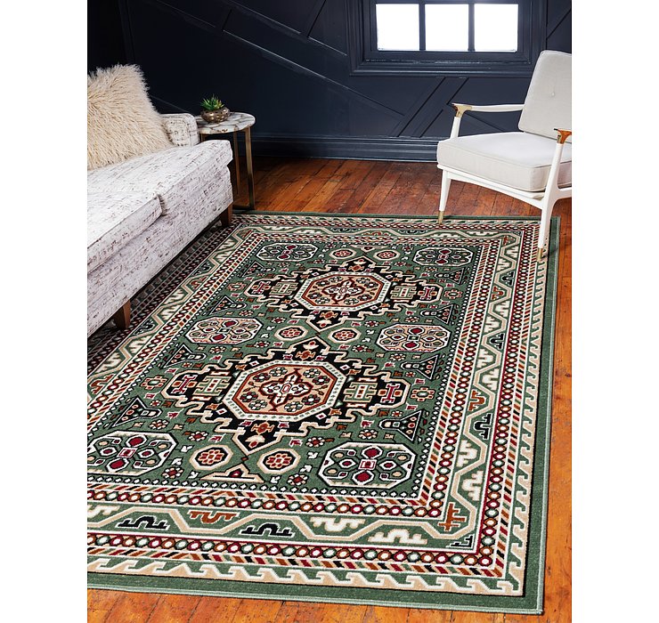 9' 10 x 13' Gharajeh Rug
