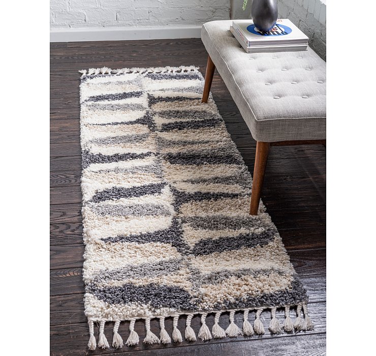 2' 7 x 8' 2 Athena Shag Runner Rug