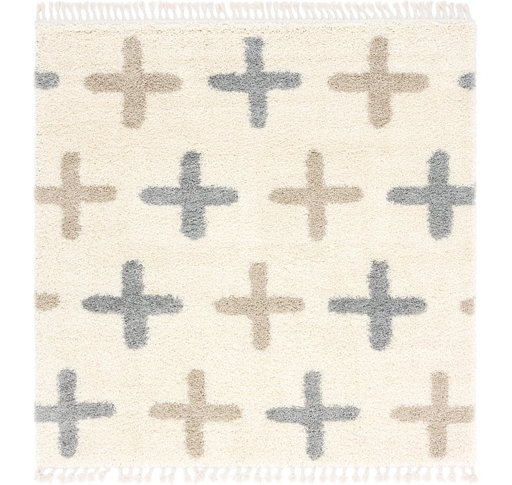 8' x 8' Lagom Shag Square Rug
