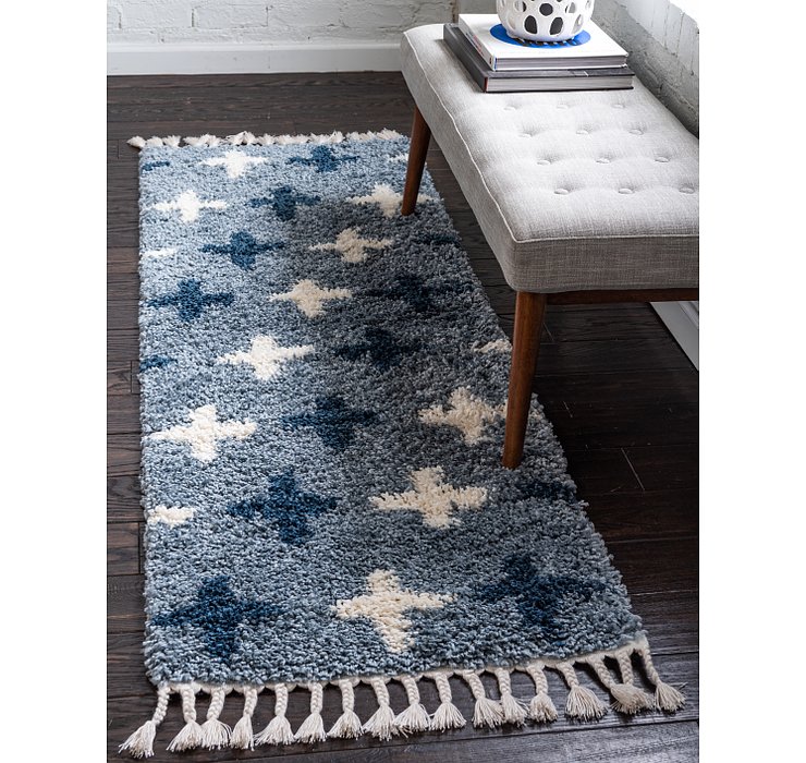 2' 7 x 8' 2 Lagom Shag Runner Rug