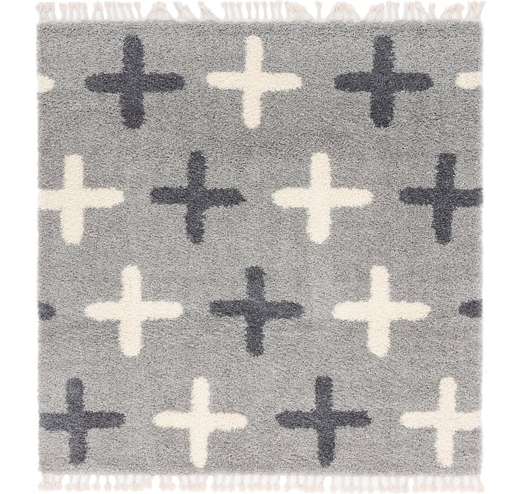 8' x 8' Lagom Shag Square Rug