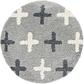 3' 3 x 3' 3 Athena Shag Round Rug thumbnail