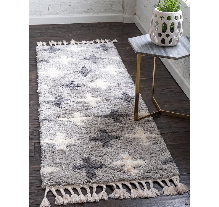 2' 7 x 8' 2 Lagom Shag Runner Rug