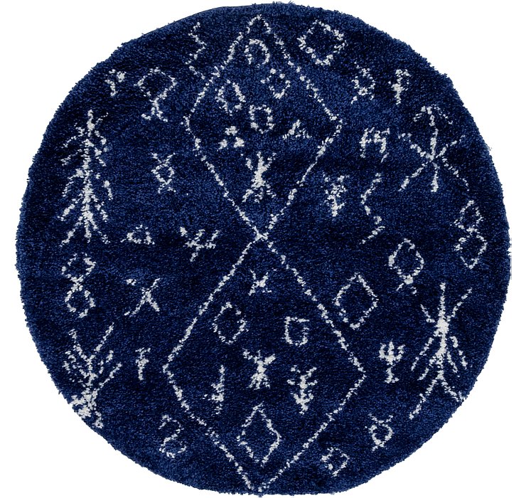 5' x 5' Marrakesh Shag Round Rug