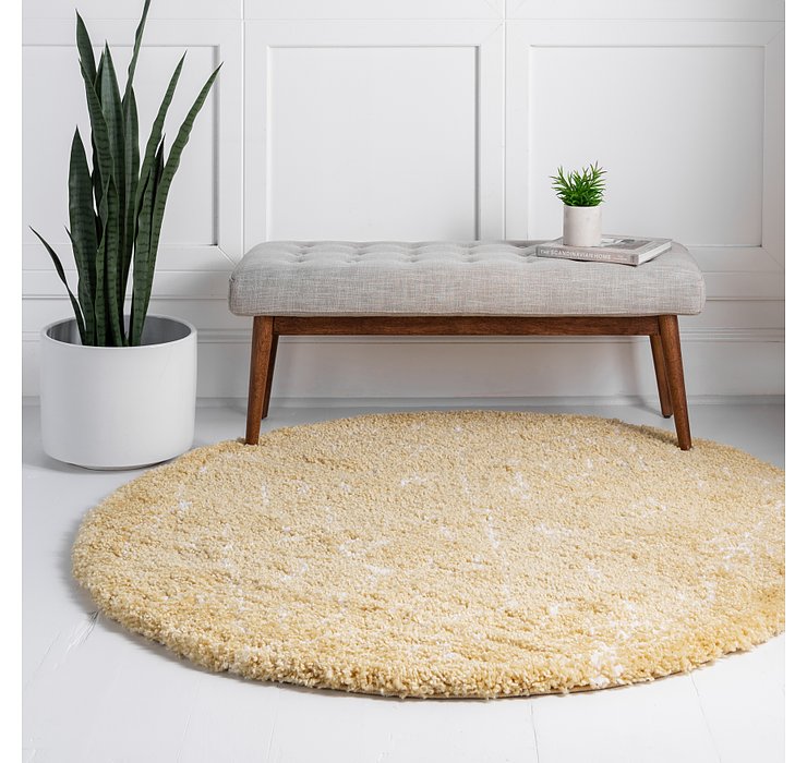 5' x 5' Marrakesh Shag Round Rug