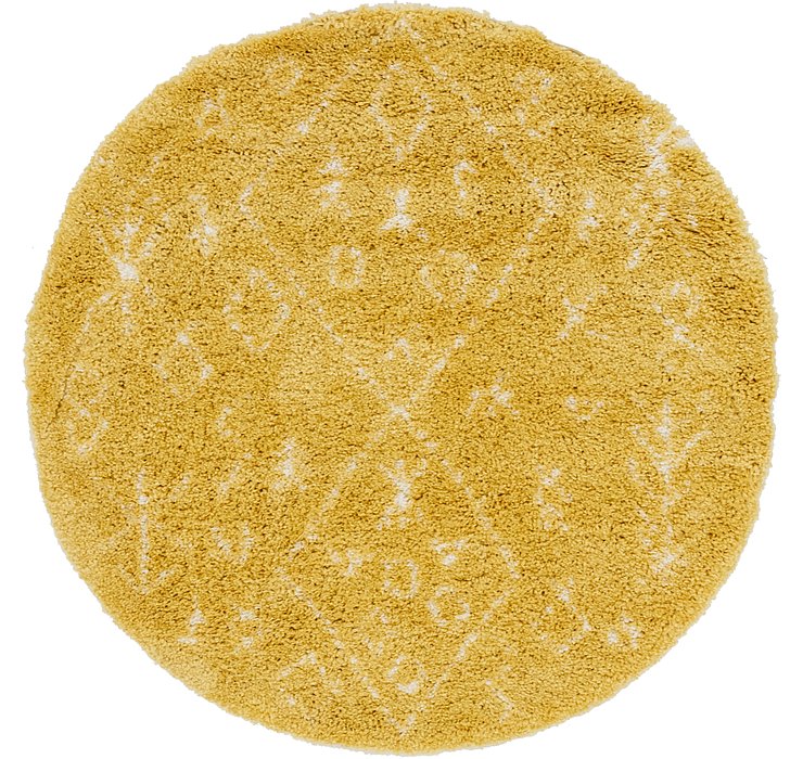 5' x 5' Marrakesh Shag Round Rug