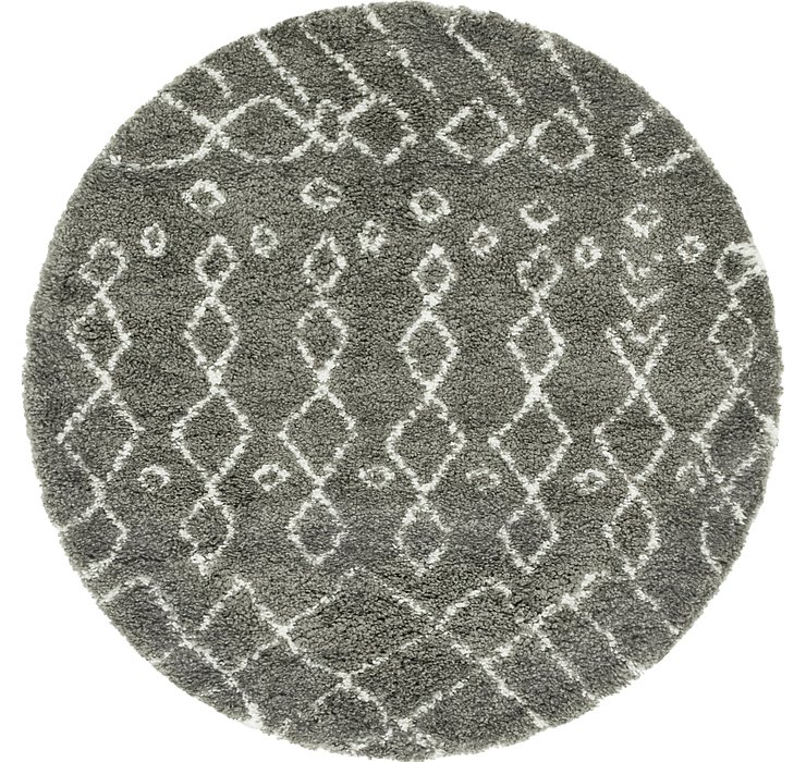 5' x 5' Marrakesh Shag Round Rug