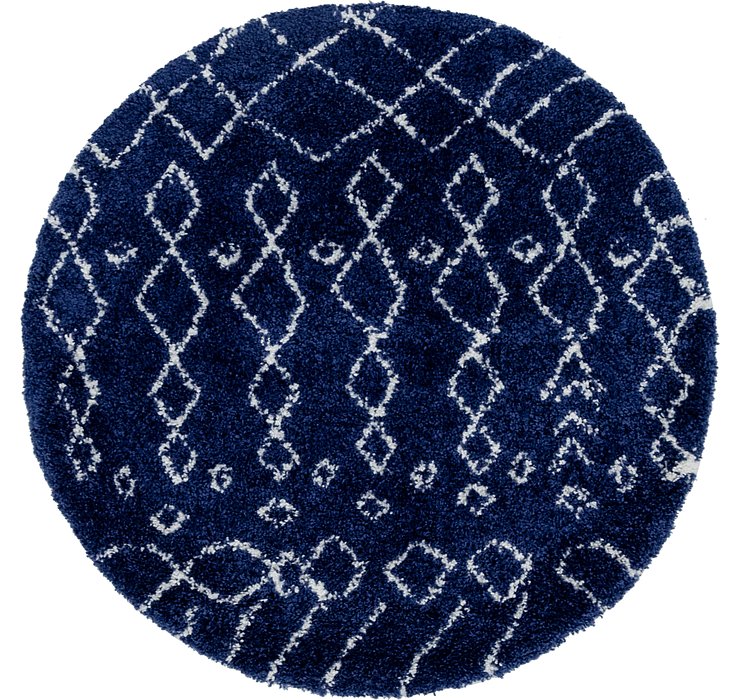 152cm x 152cm Marrakesh Shag Round Rug