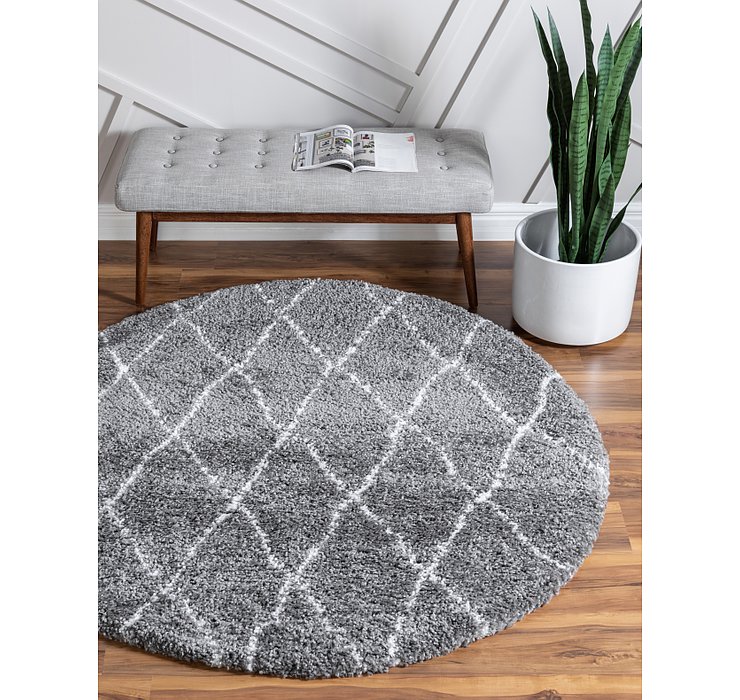 8' x 8' Marrakesh Shag Round Rug