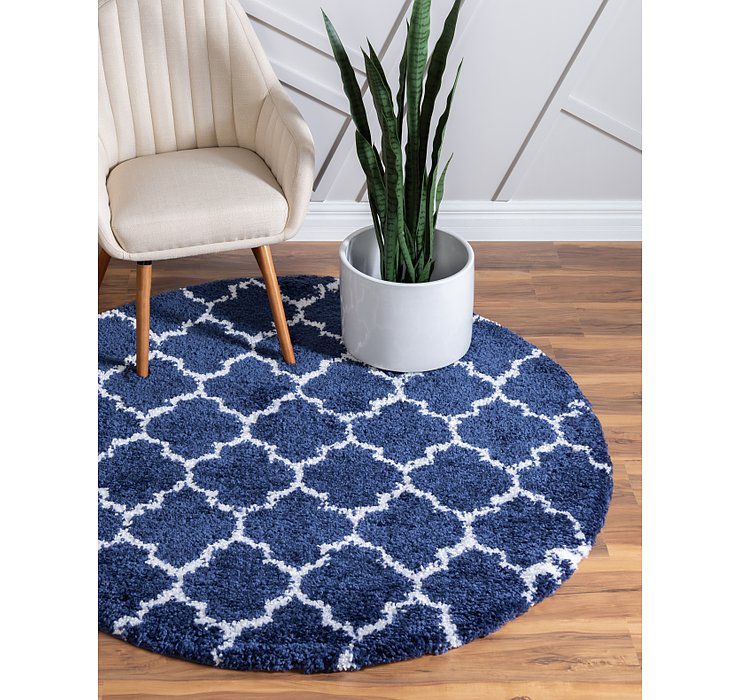 8' x 8' Marrakesh Shag Round Rug